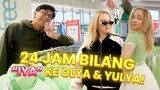 24 JAM BILANG IYA KE ADIK KEMBAR RUSIA - OLYA & YULYA