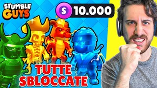 Shoppo 10.000 GETTONI STUMBLE e Trovo TUTTE le Skin SPECIALI! *SPIN INFINITI* Stumble Guys ITA!