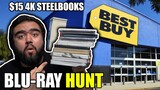 Best Buy 4K Steelbook Sale Hunt | $15 4K Steelbooks | 2 Best Buys and a Walmart