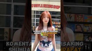 Komentar tidak disaring #shuhua #gidle mendapat kritik #shorts #viral #kpop