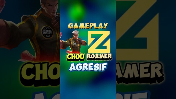 Gameplay chou romer agresif 🙌🔥 #contentcreatormlbb #wiamungtzy #chou #roamer