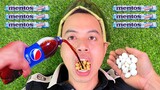 Coca Cola, Different Snacks, Pepsi, Sprite Watermelon and Mentos In the mouth| Experiment Hole