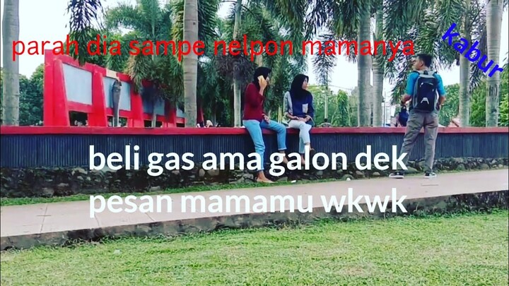 NYURUH CEWEK PULANG!! GAWAT DIA SAMPAI NELPON MAMANYA, KETIKA DISURUH PULANG BELIIN GAS