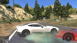 GTA 5 MOD #1 Siêu Xe Aston Martin Phiên Bản Tương Lai Quá Nhiều Công Nghệ Đẳng C