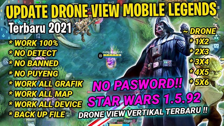 DRONE VIEW MAP MOBILE LEGENDS TERBARU 2021 - STAR WARS 1.5.92 MOBILE LEGENDS