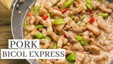 Bicol express I How to cook Bicol express para sa mga hindi mahilig sa sobrang anghang