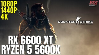 CS:GO | Ryzen 5 5600x + RX 6600 XT | 1080p, 1440p, 4K benchmarks!