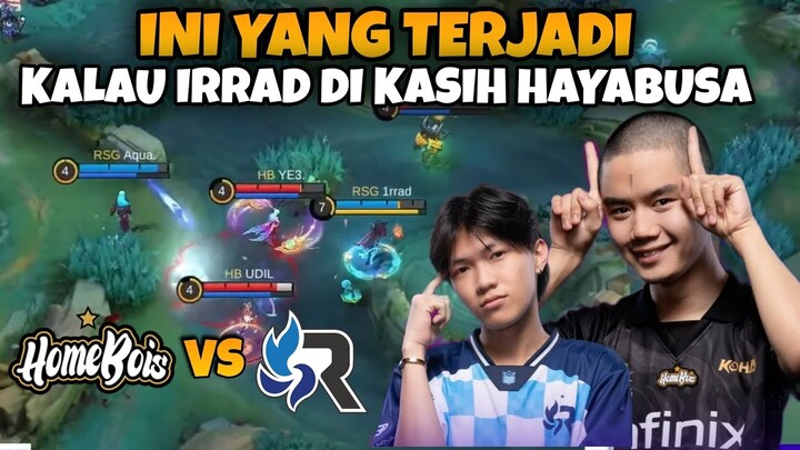 BUSET HAYABUSA IRRAD KEMASUKAN BIJI MARTABAK !! RSG PH VS HOMEBOIS ESL SNAPDRAGON