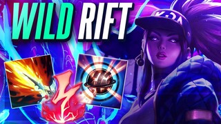 AKALI WILD RIFT _ Full Burst build INSANE DAMAGE _ BUILD & RUNES - Fast paced GA