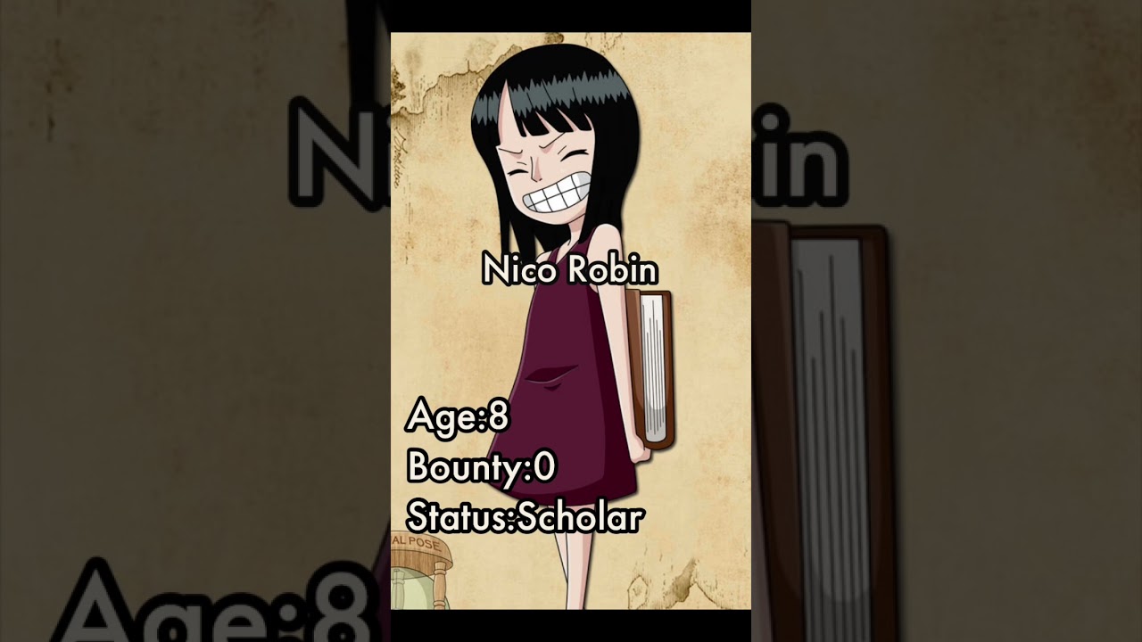 NICO ROBIN GLOW UP || ONE PIECE EDIT - BiliBili