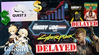 AJS News- Cyberpunk Delayed AGAIN, Genshin Impact ANGRY RANT, Oculus Quest 2 a HIT, Far Cry Delayed!