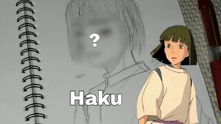 Sketsa Haku | Spirited Away