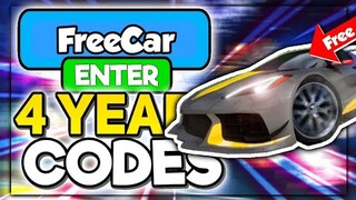 FREE "4 YEARS CAR" UPDATE WORKING CODES in ROBLOX CAR DEALERSHIP TYCOON