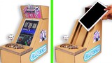 [DIY] Making An Arcade Machine With Pad And Cardboards