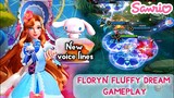 FLORYN FLUFFY DREAM GAMEPLAY NEW VOICE LINES😍SANRIO FLORYN💙