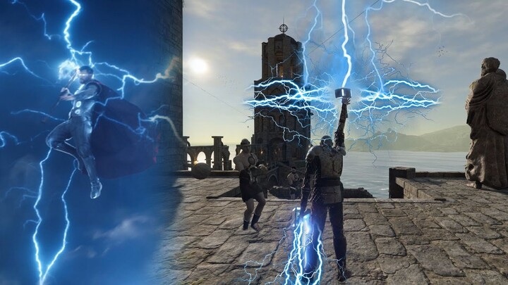 เกมเสมือนจริง Thor Ragnarok Mod อย่างกะในหนัง |เกม Blade and Sorcery VR แคสเกมอีสาน | VR Game EP.25
