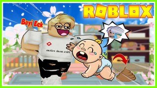 KETAUAN, TERNYATA MIKOCIL WAKTU BAYI TUKANG EEK!!! ROBLOX MIKOCIL