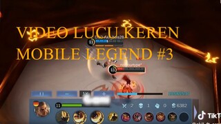 KEREN VIDEO LUCU MOBILE LEGEND #3