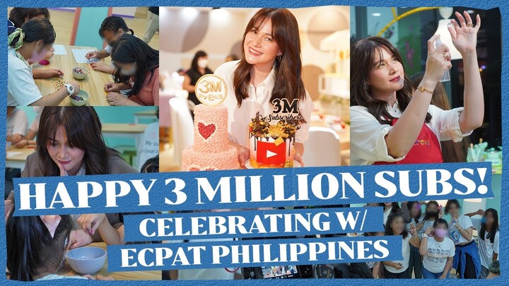 Happy 3 Million Youtube Subs! Celebrating it with ECPAT Philippines at Dream Lab | Bea Alonzo