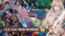 GILA⁉️ Yuuki Bikin Merinding 😱