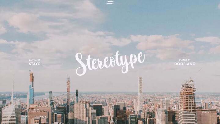 STAYC - Stereotype 钢琴演奏