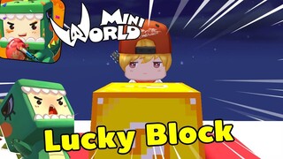 เปิดลัคกี้บล็อค ปะทะกับ Xyclonez สุดโหด!? (Miniworld Lucky Block)