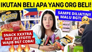 NGIKUTIN BELANJAAN SNACKS ORANG FILIPINA DI FILIPINA! 🇵🇭🤤