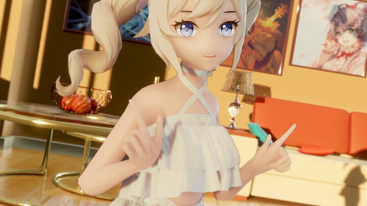 [Genshin Impact MMD/Cloth Solution] Albert, apakah kamu hari ini?