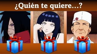 TU VIDA en NARUTO/BORUTO según EL REGALO que ELIGAS