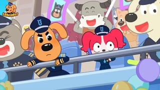Swimming Lesson _ Fun Stories _ Safety Rules for Kids _ Sheriff Labrador