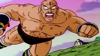 Goku menggunakan Kaio Fist untuk KO Nappa, Vegeta membunuh rekan satu timnya