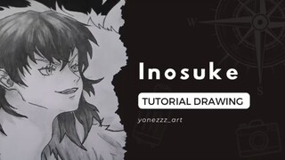 Tutorial Drawing Inosuke