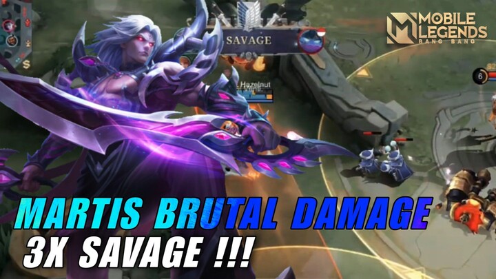 MARTIS MONTAGE 3X SAVAGE!!