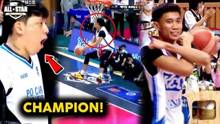 Basic ang Slamdunk Contest kay Abando CHAMPION, parang ngayon lang nakakita ng ganito ang OPPA!