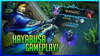 MY FIRST HAYABUSA GAMEPLAY! | ZUiXUA Official ツ | MLBB 2.0