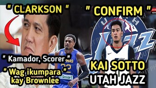 PBA LEGEND NAG SALITA, WAG IKUMPARA SI JC KAY JB, KAI SOTTO MAG LALARO SA UTAH JAZZ