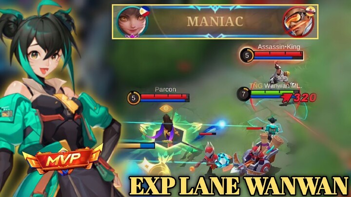 Exp Lane Wanwan? No Problem!ðŸ¤£ -Kingwanwan
