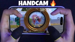 4 Finger Gyroscope + 120 FPS ?! 😱 HANDCAM iPhone 14 Pro ❤️ PUBG Mobile