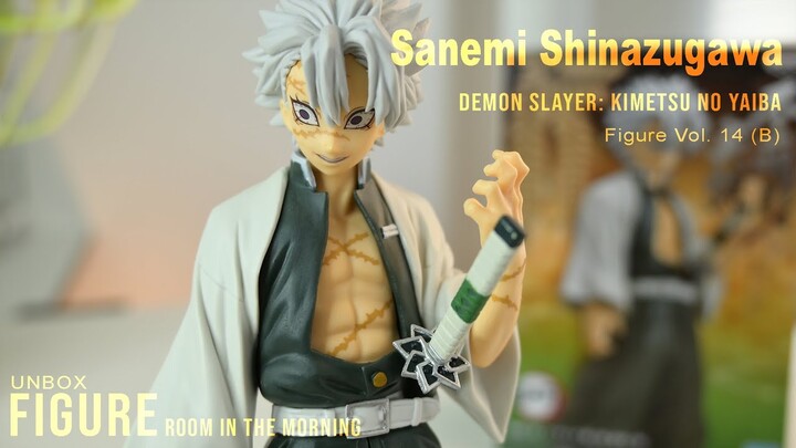 Figure Sanemi Shinazugawa Demon Slayer: Kimetsu no Yaiba FIGURE vol.14 ver.B (Unboxing) and (Review)