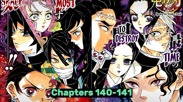 Demon slayer colored manga- Chapter 140-151