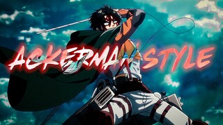 Franco Aurelio - Ackerman Style (ft. Prbtre) [ANIME LYRIC VIDEO]