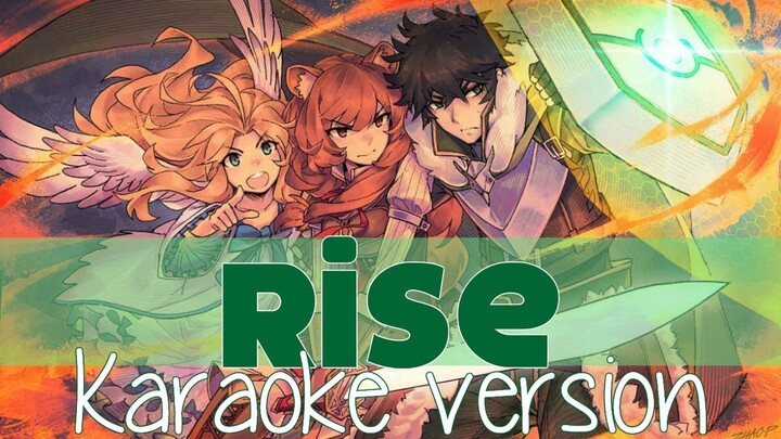 RISE - TATE NO YUUSHA NO NARIAGARI OP (Shield Hero) [KARAOKE VERSION | OFF VOCAL/MADKID]🌙