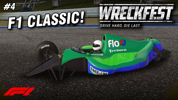 F1 CLASSIC IS BACK! COBA TREK F1 PERANCIS TAPI BEDA GINI YAK!? - Wreckfest Gameplay (PC) Indonesia