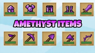 🔴 POWER OF ALL AMETHYST ITEMS IN SKYBLOCK 😍 -BLOCKMAN GO SKYBLOCK