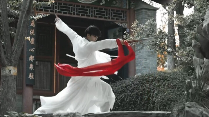 Lotus Tower Red Silk Sword Dance! A brief introduction~