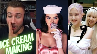 SELENA WASNT EVEN THERE 😲🤯 BLACKPINK - 'Ice Cream (with Selena Gomez)' M/V MAKING FILM - REACTION