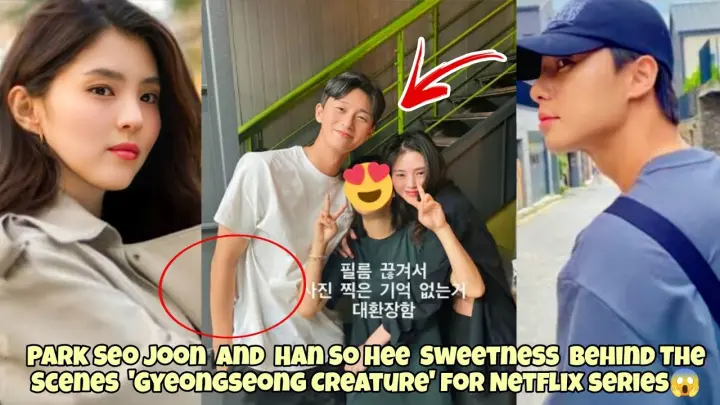 OMG! Park Seo Joon and Han So Hwee complete filming  'Gyeongseong Creature' for Netflix series😱