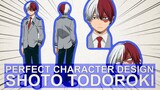 The Perfect Character Design of Shoto Todoroki