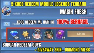 UPDATE! 5 KODE REDEEM ML TERBARU KODE REDEEM MOBILE LEGENDS HARI INI FEBRUARI 2024