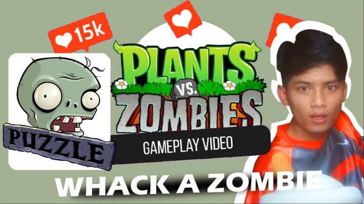 Plants VS Zombies - Whack A Zombie